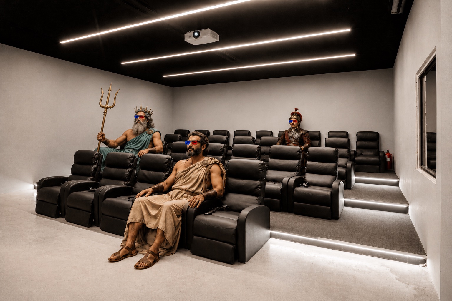 Still from Poseidon's Island