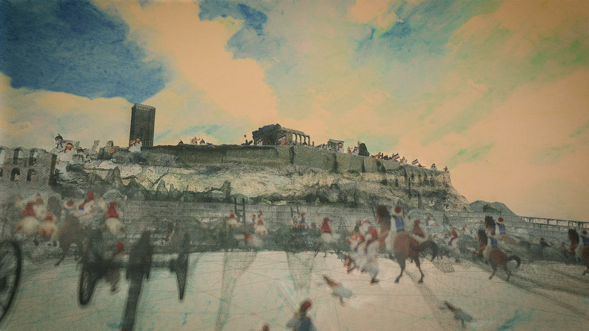 Still from Landmarks of 1821